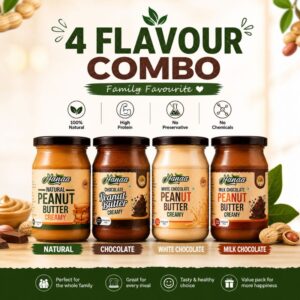 4 Flavor Premium Peanut Butter Combo